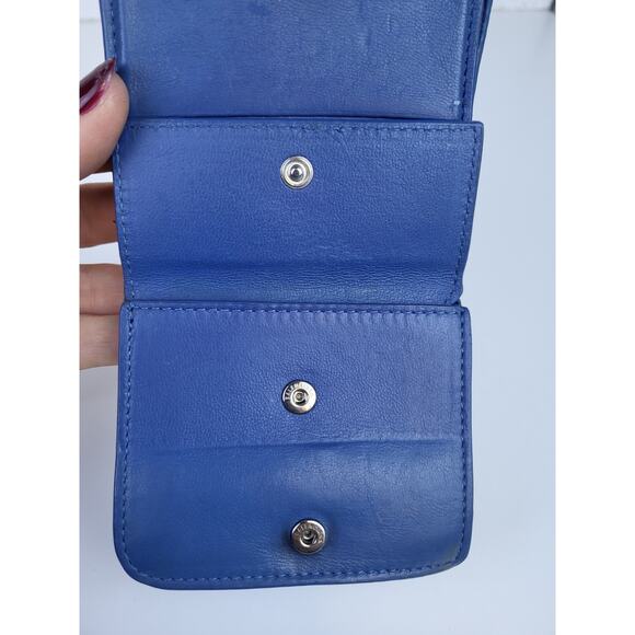 Balenciaga Wallet Blue Leather Small - Picture 7 of 7